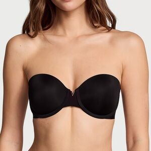 Victoria's Secret Sexy Illusions Black Multiway Strapless Bra